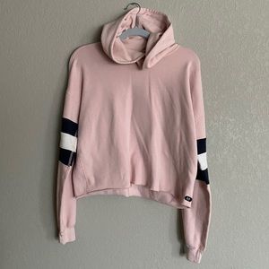 🍎LAST DAY 9/29🍎Semi Cropped Varsity Hoodie - Abercrombie & Fitch